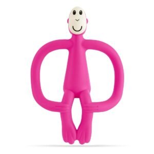 Matchstick Monkey Teething Toy Pink