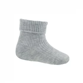 Baby Turnover Socks-grey