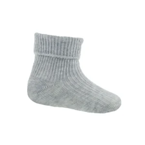 Baby Turnover Socks-grey