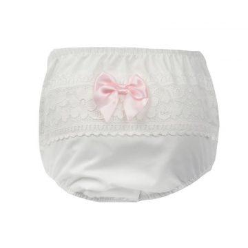 White/lemon Frilly Pant (0-18 Months) (copy)