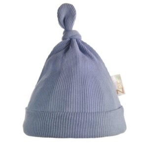Ribbed Baby Knot Hat-sage (copy)