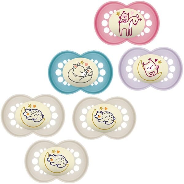 Mam Pure Night Soother 16m+ 2pk