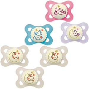 Mam Pure Night Soother 2-6m 2pk