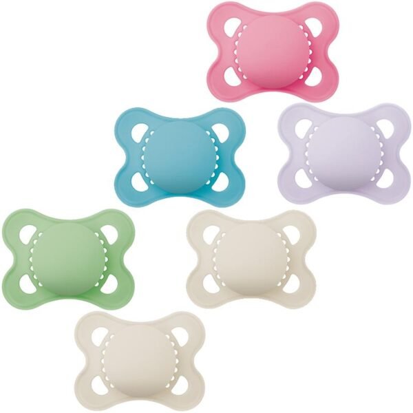 Mam Pure Original Soother Solid 2-6m 2pk