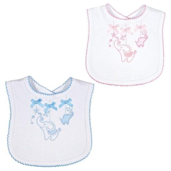 Elephant Velcro Bib