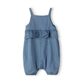 Girls Chambray Jumpsuit