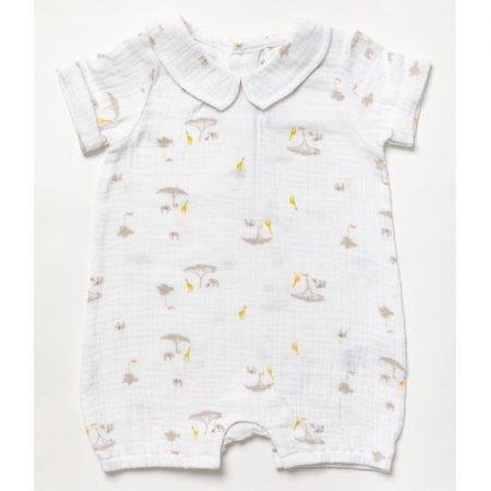 Muslin Fabric Safari Romper