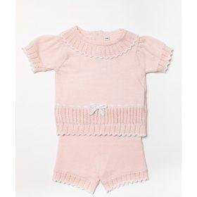 Rock A Bye Baby Boutique Baby Girls 2pc Knitted Set