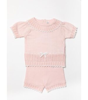Rock A Bye Baby Boutique Baby Girls 2pc Knitted Set