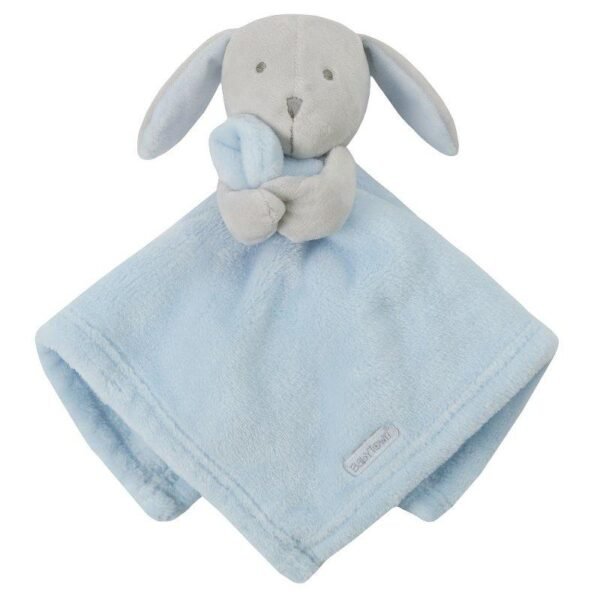 Baby Novelty Bunny Comforter-sky