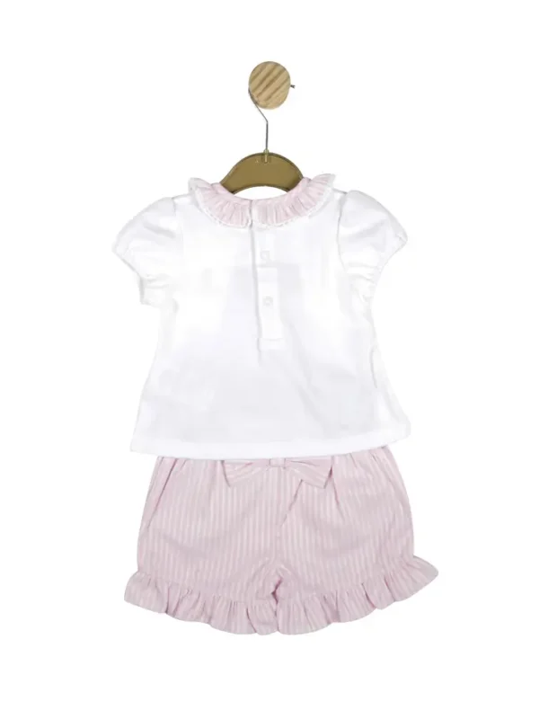 Mintini Top & Short Set- Pink