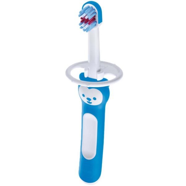 Mam Oral Care Baby’s Brush With Safety Shield Blue