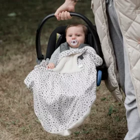 Baby Travel Blanket – Leopard Spot