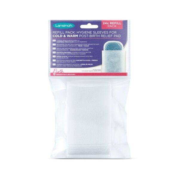 Lansinoh Hot & Cold Relief Pad Sleeves Refill 24pk