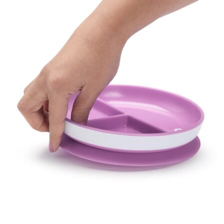 Munchkin Feeding – Suction Plate-purple