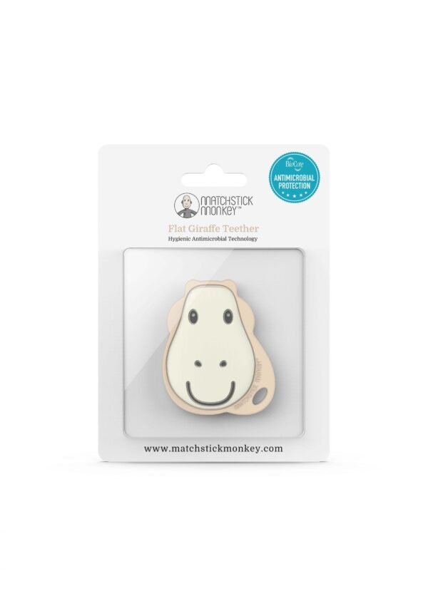 Matchstick Monkey Flat Face Teether Giraffe