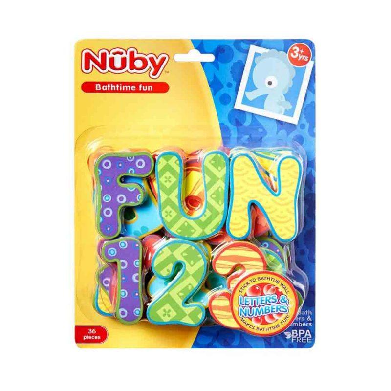 Nuby Bath Letters & Numbers