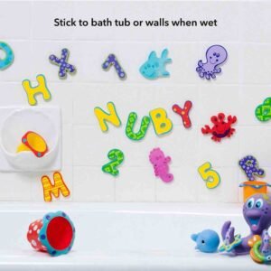 Nuby Bath Letters & Numbers