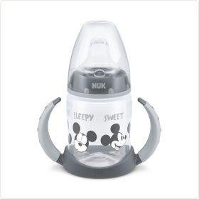 Nuk First Choice Disney Learner Temperature Control Bottle Grey