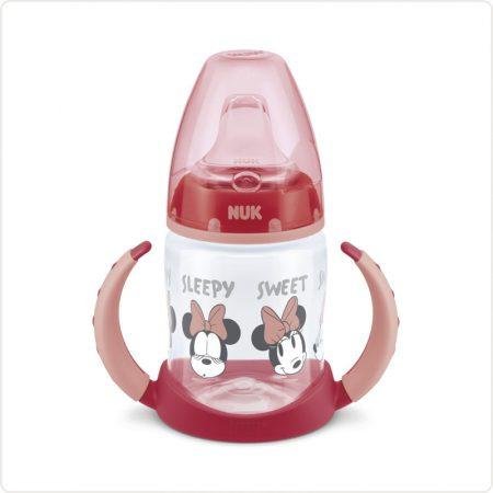 Nuk First Choice Disney Learner Temperature Control Bottle Rose