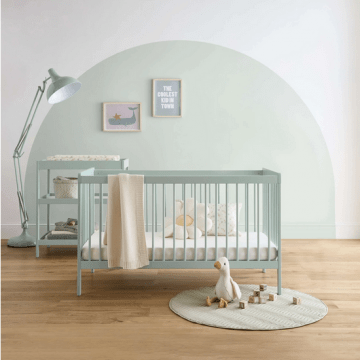 Nola 2 Piece Nursery Furniture Set – Sage Green