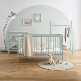 Nola 3 Piece Nursery Furniture Set – Sage Green