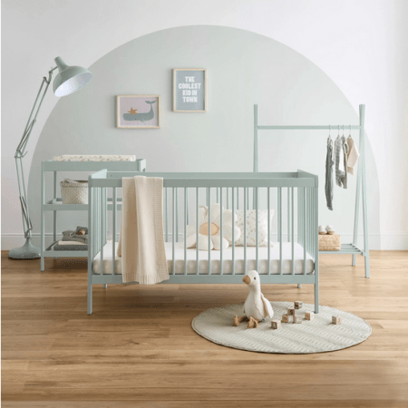 Nola 3 Piece Nursery Furniture Set – Sage Green