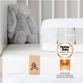 Signature Hypo-allergenic Bamboo Pocket Sprung Cot Bed Mattress 140 X 70cm