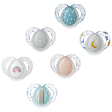 Tommee Tippee Closer To Nature Night Time Soother 6-18m 2pk