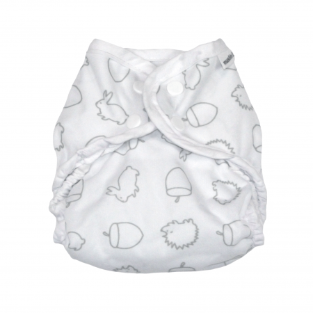 Muslinz Washable Nappy Wrap – Size 1 – Elephant (copy)