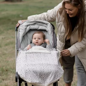 Baby Travel Blanket – Leopard Spot