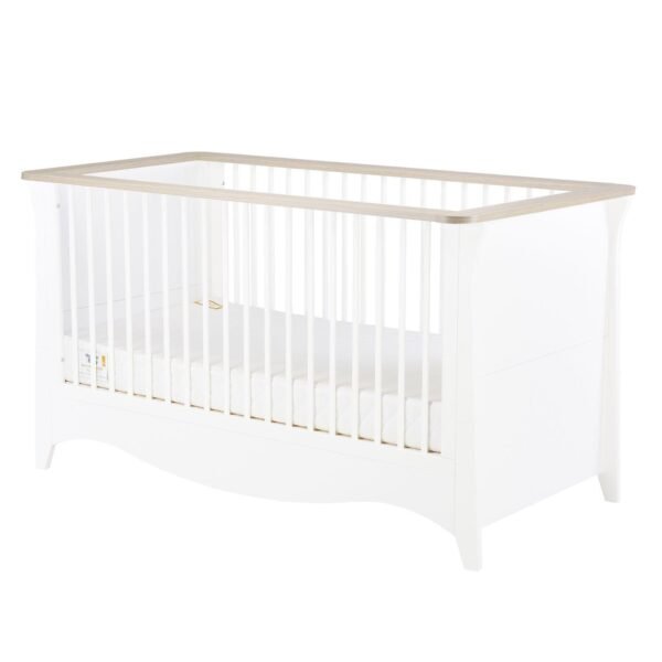 Clara Cot Bed – White And Ash