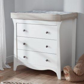 Clara 2 Piece Nursery Furniture Set (cot Bed & Dresser) – White (copy)