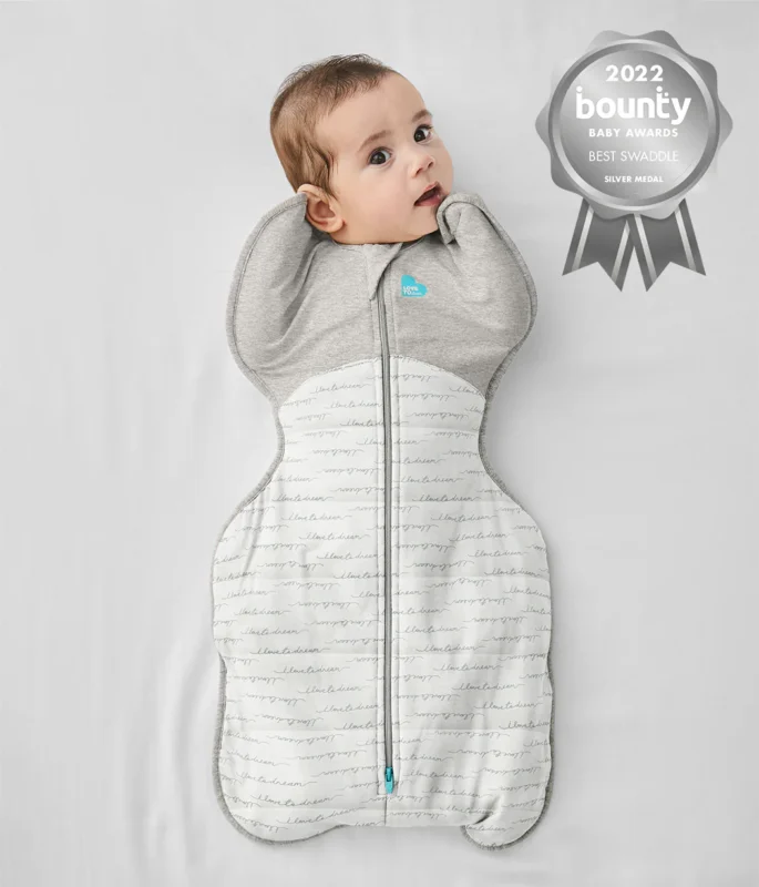 Stage 1 Swaddle Up™ White Dreamer-Quilted Cotton
