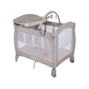 Contour® Electra Bassinet Travel Cot With Changing Table