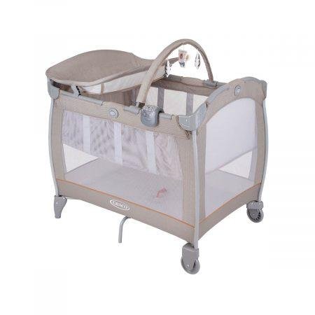 Contour® Electra Bassinet Travel Cot With Changing Table