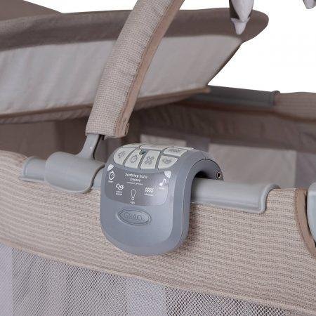 Contour® Electra Bassinet Travel Cot With Changing Table