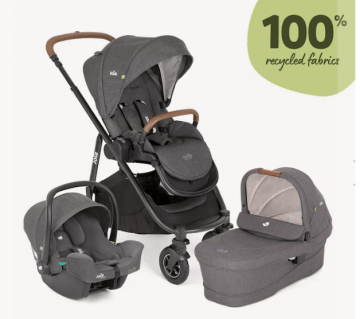 Joie Versatrax™ Trio Pram, Infant Carrier And Carry Cot