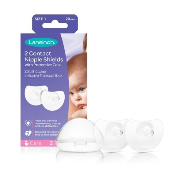 Lansinoh Contact Nipple Shields 20mm 2pk