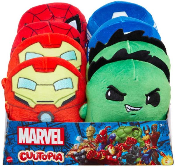 Marvel 5 Inch Cuutopia Plush Assorted