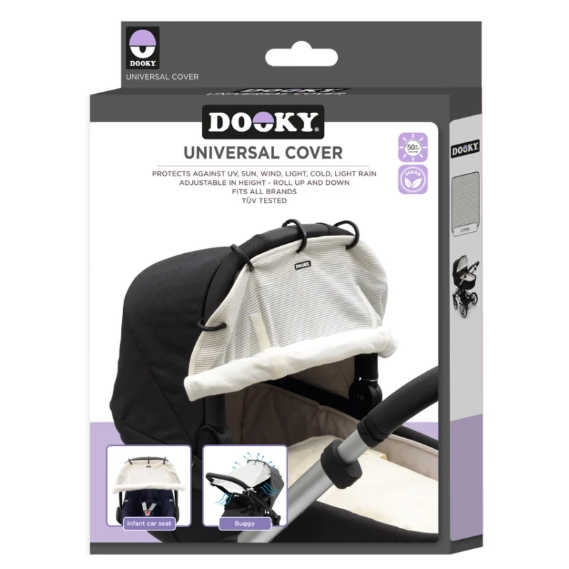 Dooky Sun Shade-grey Stars