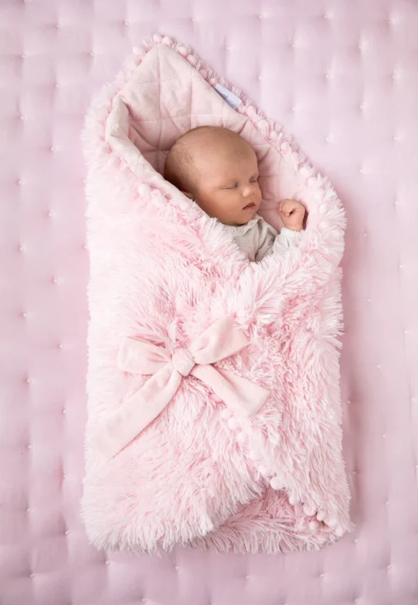 Koochiwrap Blanket- Blush Pink