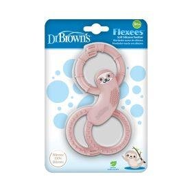 Dr. Brown’s Flexees Silicone Teether Sloth Pink