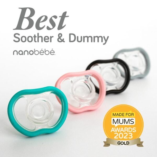 Nanobébé Flexy Soother Pink 0-3m 2pk