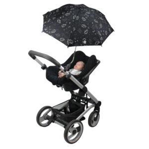 Dooky Stroller Parasol- Romantic Leaves- Beige (copy)