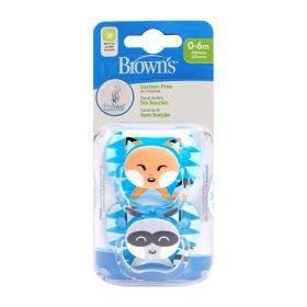 Dr Brown’s Prevent Soother Boy 0-6m 2pk