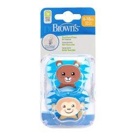 Dr Brown’s Prevent Soother Boy 6-18m 2pk