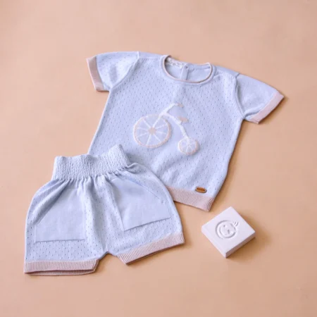 Boys Knitted Short Set