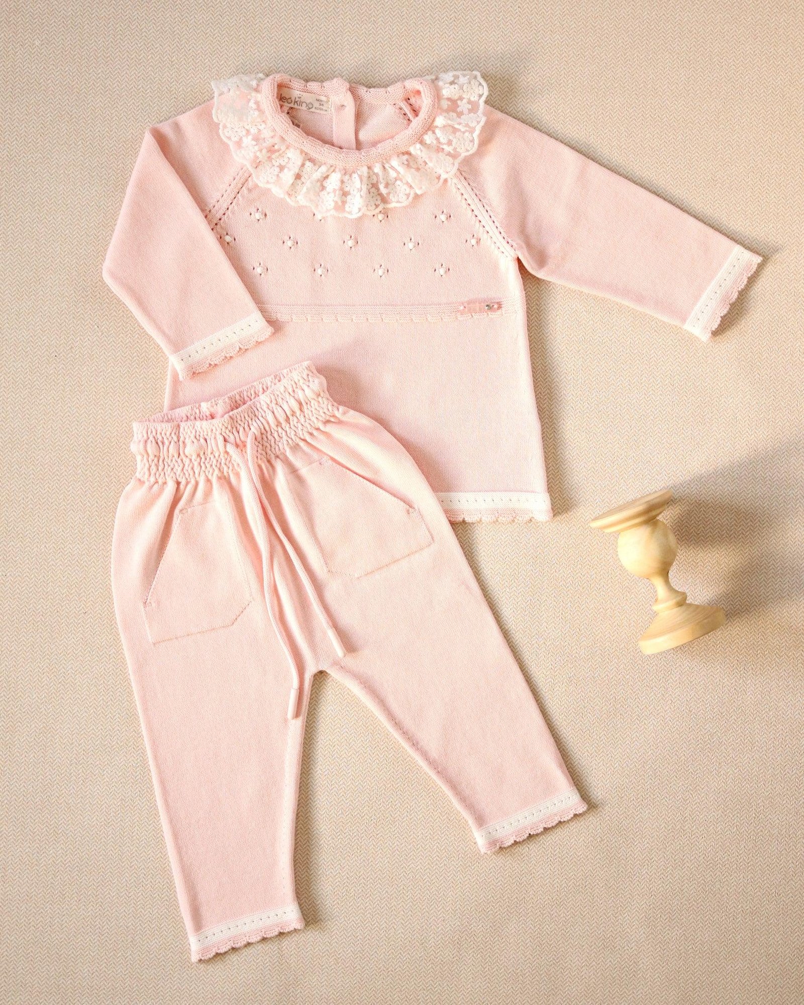 Baby girl sales knitted tracksuit