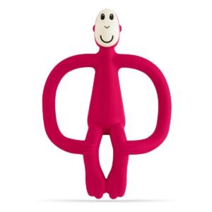 Matchstick Monkey Teething Toy-claret (copy)